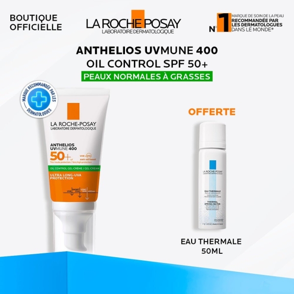 La Roche-Posay Anthelios Gel-Crème Oil Control Invisible SPF50+ 50ml