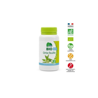 MGD NATURE - Ortie feuille bio 90 gelules | DERMO