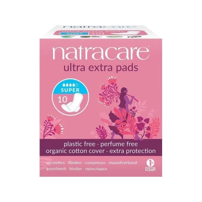 Ultra Extra Serviettes Super - Natracare | DERMO