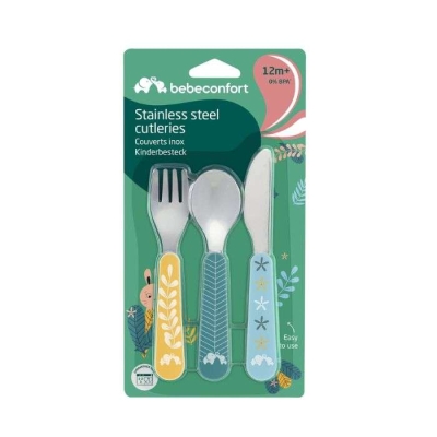 Bébé Confort Set de Couverts en Inox +12 Mois | DERMO