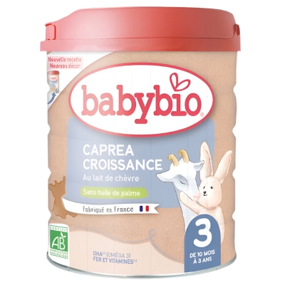 Babybio Caprea 3 Croissance Lait de Chèvre | DERMO