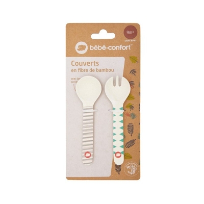 Bébé Confort Couverts d'Apprentissage Bambou 9M+ | DERMO