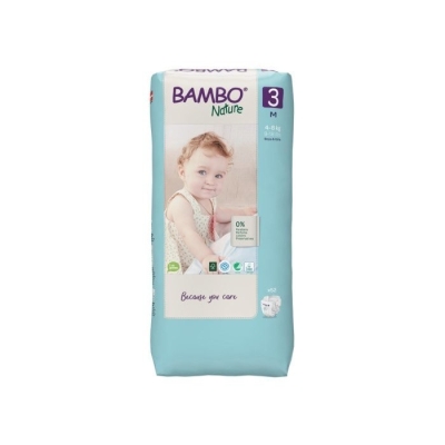 Eco-Friendly Baby Diapers - Bambo Nature | DERMO