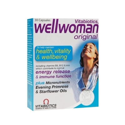 Vitabiotics Wellwoman Zinc Original - 30 Capsules