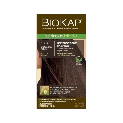 BIOKAP Nutricolor Delicato 5.0 Châtain Clair Naturel
