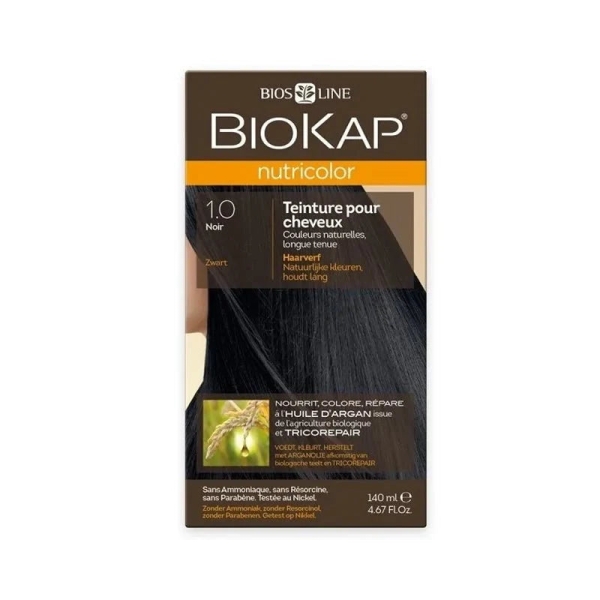 BIOKAP Nutricolor Permanent 1.0 Noir