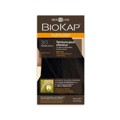 Biokap Nutricolor 3.0 Châtain Foncé - Coloration