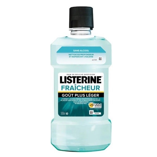 Listerine Fraîcheur Sans Alcool Bain de Bouche 250ml