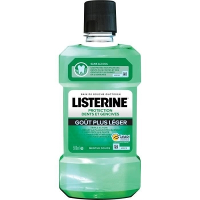 Bain de Bouche Protection Avancée 500ML - Listerine | DERMO