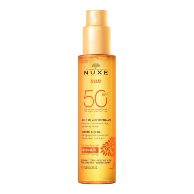 Nuxe Sun Huile Solaire Bronzante SPF50 - 150ml