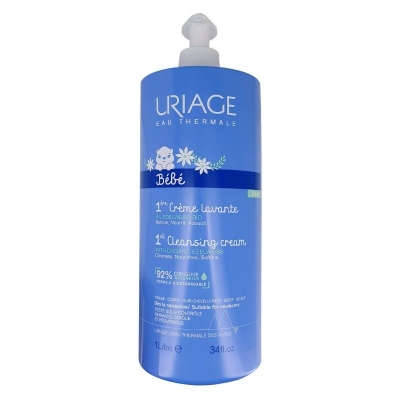 Uriage Bébé 1ère Crème Lavante - 1L | DERMO