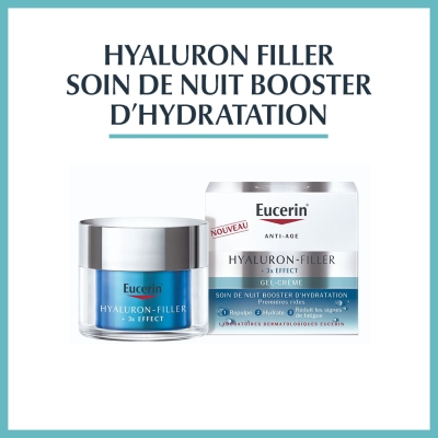 Eucerin Hyaluron-Filler 3x Effect Soin de Nuit