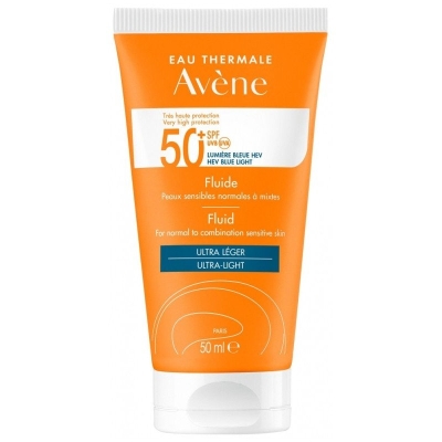 Avène Fluide Solaire SPF50+ Ultra Léger 50ml | DERMO