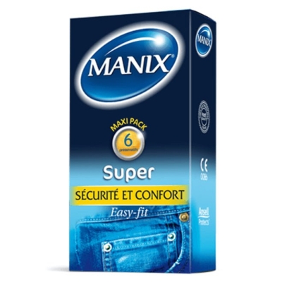 Manix Super Easy-Fit – 6 Piéces | DERMO