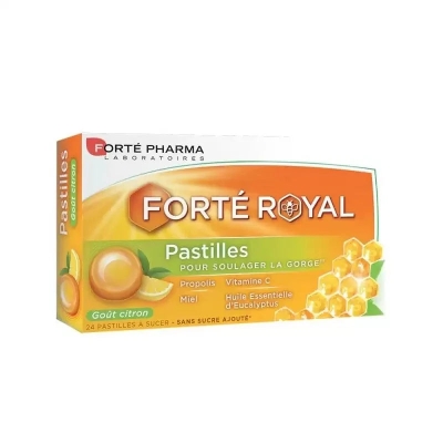 Royal Pastilles Gorge Goût Citron - Forté Pharma