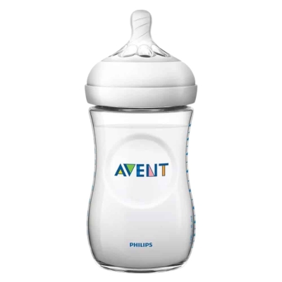 Avent Biberon Natural 260ml Débit Lent | DERMO