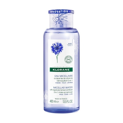 Eau Micellaire Démaquillante Bleuet Bio 400 ml - Klorane