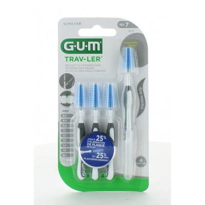Brossette Interdentaire Trav-Ler 2.6 mm, x4 - GUM | DERMO