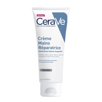 Crème Mains Peaux Très Sèches 100ml - CeraVe | DERMO