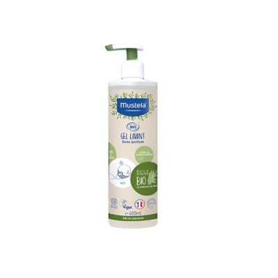 Mustela Bio Gel Lavant Sans Parfum 400ml | DERMO