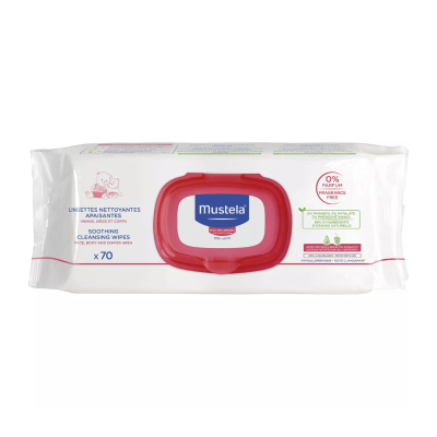 Mustela Lingettes Sans Parfum 70 Pièces | DERMO
