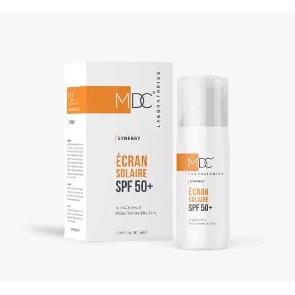 MDC Synergy Screen SPF 50+ - Protection Solaire pour Peaux Sèches