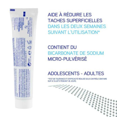 ELGYDIUM - Dentifrice blancheur 75 ml | DERMO