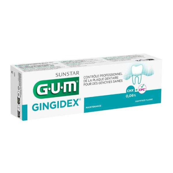 GUM - Dentifrice gingidex 75 ml ref 1755