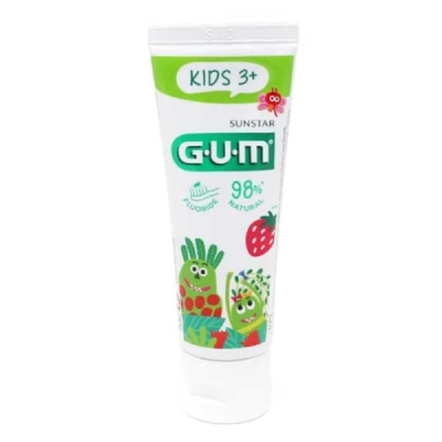 GUM - Dentifrice kids 3 a 6 ans ref 3000 | DERMO