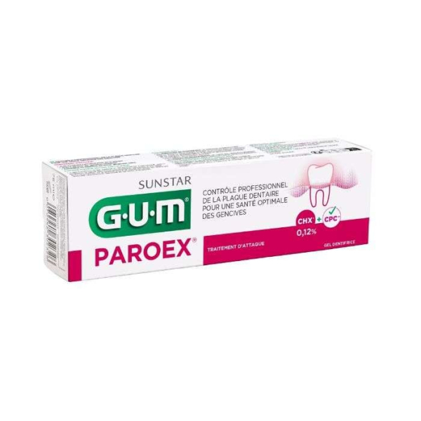 GUM - Dentifrice paroex 75 ml ref 1770