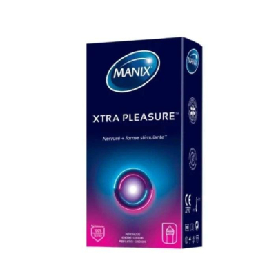 MANIX - Xtra pleasure 10 preservatifs | DERMO