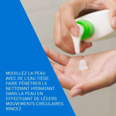 CERAVE - Creme lavante hydratante 236 ml | DERMO