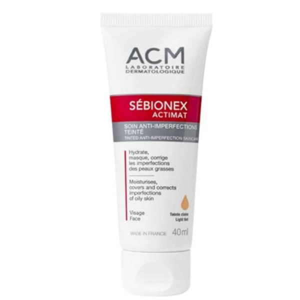 ACM - Sebionex actimat soin anti impperfection teintee claire 40 ml