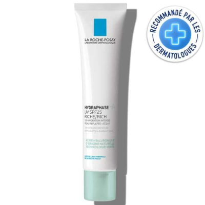 LA ROCHE POSAY - Hydraphase ha uv riche spf 25 40 ml | DERMO