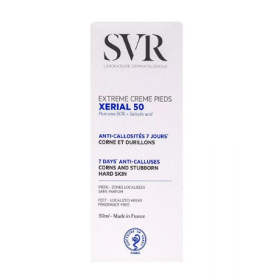 SVR - Xerial 50 extreme creme pieds 50 ml | DERMO