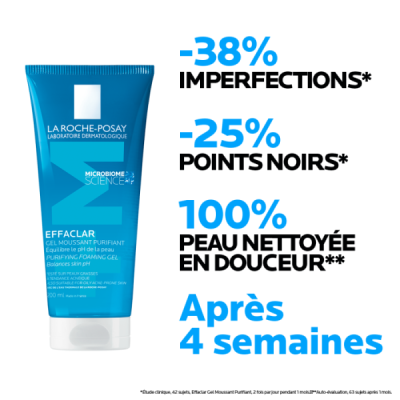 LA ROCHE POSAY - Effaclar gel moussant purifiant equilibre