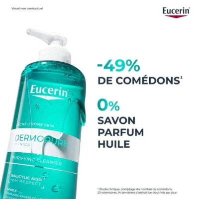 EUCERIN - Dermopure gel nettoyant 200 ml | DERMO