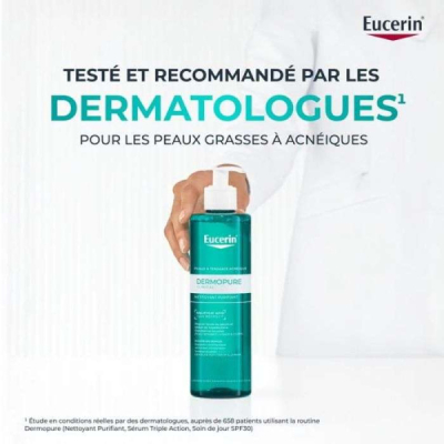 EUCERIN - Dermopure gel nettoyant 200 ml | DERMO