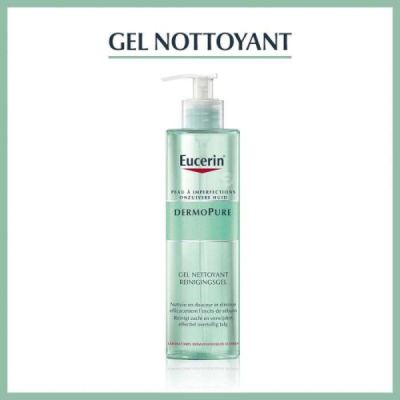 EUCERIN - Dermopure gel nettoyant 200 ml | DERMO